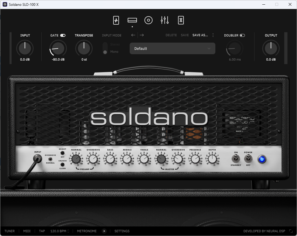 Neural DSP Soldano SLO-100 X
